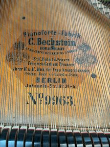 BECHSTEIN GRAND PIANO MODEL 3  - Asta Antiquariato Navale dalla Collezione de 