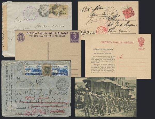 Colonie - Storia Postale  - Asta Francobolli e Storia Postale - Associazione Nazionale - Case d'Asta italiane