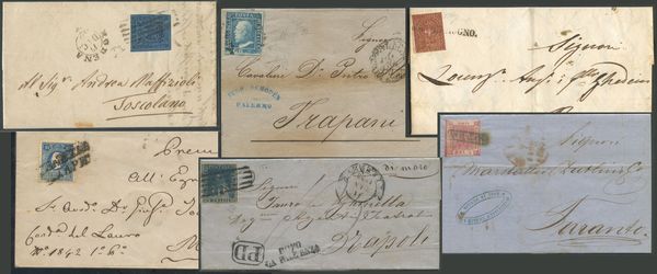 Antichi Stati Italiani - Storia Postale  - Asta Francobolli e Storia Postale - Associazione Nazionale - Case d'Asta italiane