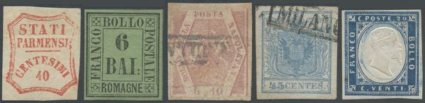 A.S.I. - Interessante insieme di oltre 80 pz.  - Asta Francobolli e Storia Postale - Associazione Nazionale - Case d'Asta italiane