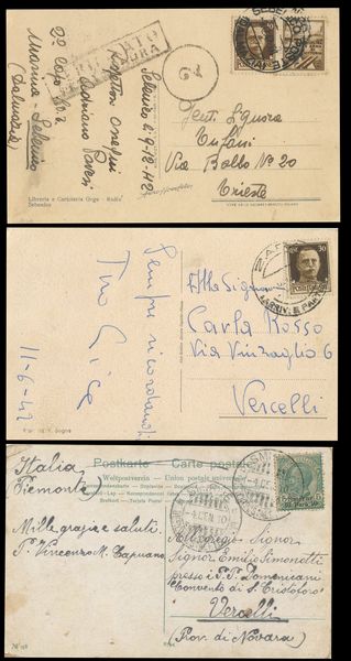 Storia Postale - Colonie e uffici all'estero  - Asta Francobolli e Storia Postale - Associazione Nazionale - Case d'Asta italiane