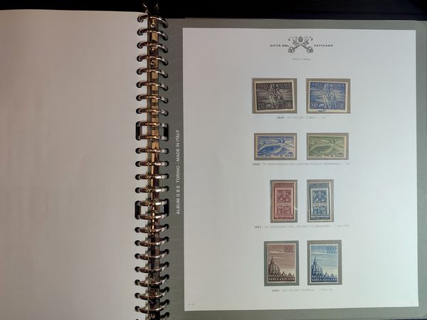 Collezione Vaticano 1929/2020 su Album Bolaffi  - Asta Francobolli e Storia Postale - Associazione Nazionale - Case d'Asta italiane