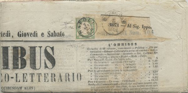 Province Napoletane - mezzo tornese Verde Smeraldo  - Asta Francobolli e Storia Postale - Associazione Nazionale - Case d'Asta italiane