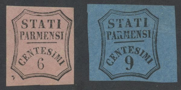 Parma - Segnatasse per Giornali  - Asta Francobolli e Storia Postale - Associazione Nazionale - Case d'Asta italiane