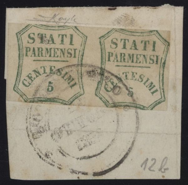 Parma - Governo provvisorio  - Asta Francobolli e Storia Postale - Associazione Nazionale - Case d'Asta italiane