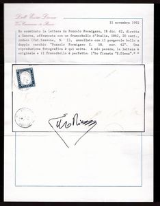 Regno/annullamenti - Annullo POZZOLO FORMIGARO  - Asta Francobolli e Storia Postale - Associazione Nazionale - Case d'Asta italiane