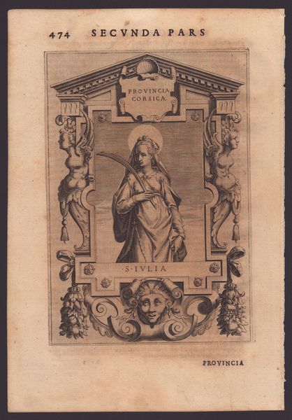 AGOSTINO CARRACCI : Santa Giulia (Provincia di Corsica)  - Asta Stampe antiche e moderne, disegni e carte geografiche - Associazione Nazionale - Case d'Asta italiane