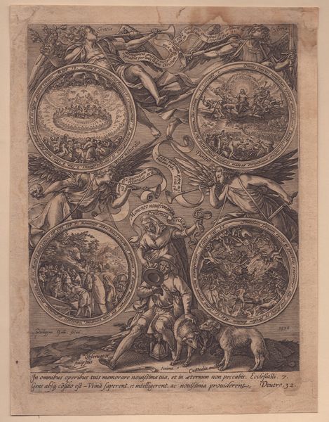 HENDRIK GOLTZIUS : Resurrezione di Cristo - Allegoria della Prudenza - Ego sum fons vitae  - Asta Stampe antiche e moderne, disegni e carte geografiche - Associazione Nazionale - Case d'Asta italiane