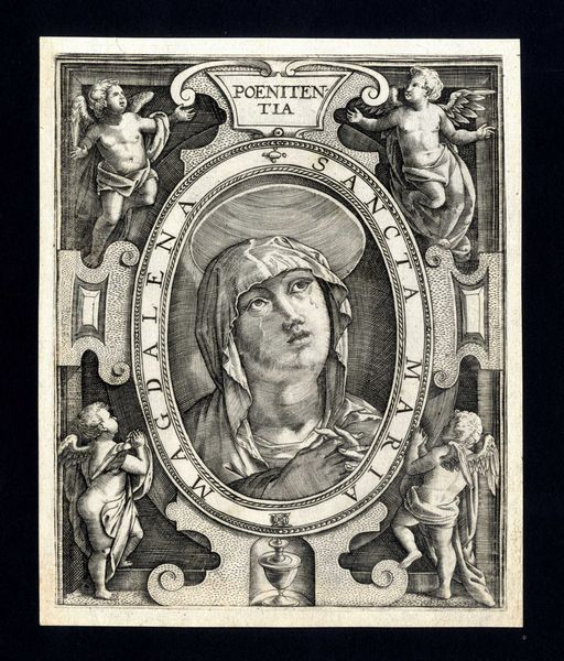 Conraad Goltzius : Castitas - Poenitentia - Longanimita  - Asta Stampe antiche e moderne, disegni e carte geografiche - Associazione Nazionale - Case d'Asta italiane