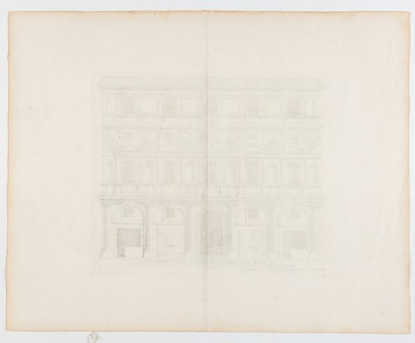 Pietro Ferrerio : Palazzo de Chigi alla Lungara - Palazzo Branconio dell'Aquila - Palazzo del Cardinal Dezza  - Asta Stampe antiche e moderne, disegni e carte geografiche - Associazione Nazionale - Case d'Asta italiane