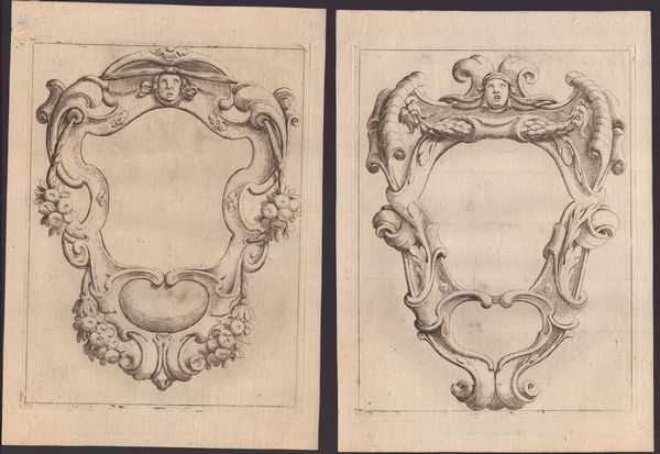 Domenico Santi detto il Mengazzino : Campi Ornat  - Asta Stampe antiche e moderne, disegni e carte geografiche - Associazione Nazionale - Case d'Asta italiane