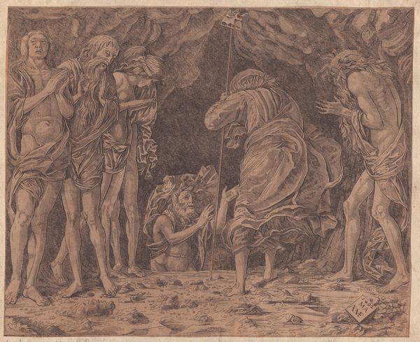 ANDREA MANTEGNA, After : Discesa al Limbo  - Asta Stampe antiche e moderne, disegni e carte geografiche - Associazione Nazionale - Case d'Asta italiane