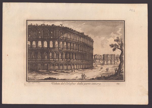 Dominique Montagù, : Vedute antiche e moderne di Roma  - Asta Stampe antiche e moderne, disegni e carte geografiche - Associazione Nazionale - Case d'Asta italiane