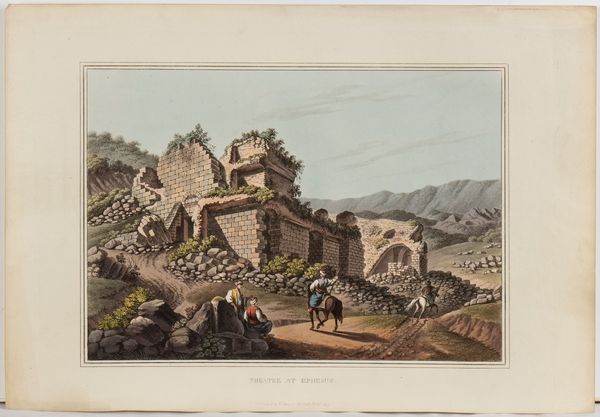 Thomas Milton : Theatre at Ephesus  - Asta Stampe antiche e moderne, disegni e carte geografiche - Associazione Nazionale - Case d'Asta italiane