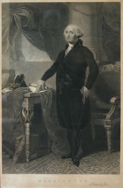 Gilbert Stuart, After : George Washington  - Asta Stampe antiche e moderne, disegni e carte geografiche - Associazione Nazionale - Case d'Asta italiane