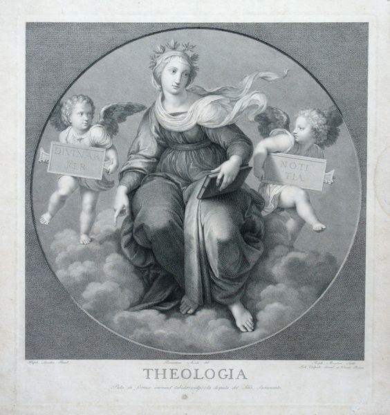 Raffaello Morghen : Theologia  - Asta Stampe antiche e moderne, disegni e carte geografiche - Associazione Nazionale - Case d'Asta italiane