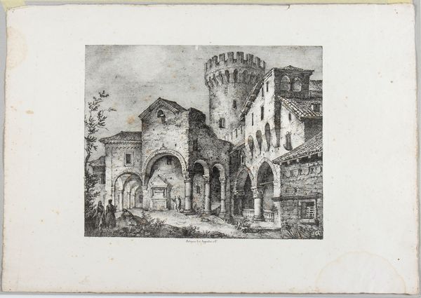 Scorcio di Bologna  - Asta Stampe antiche e moderne, disegni e carte geografiche - Associazione Nazionale - Case d'Asta italiane