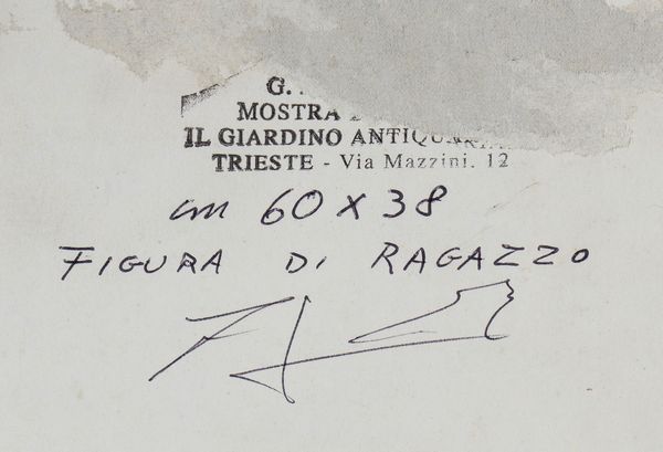 GIOVANNI ZANGRANDO : Studi per i nudi  - Asta Stampe antiche e moderne, disegni e carte geografiche - Associazione Nazionale - Case d'Asta italiane