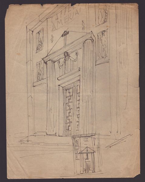 MARCELLO PIACENTINI
(Roma, 1881 - 1960) : Fondo di 17 studi architettonici  - Asta Stampe antiche e moderne, disegni e carte geografiche - Associazione Nazionale - Case d'Asta italiane