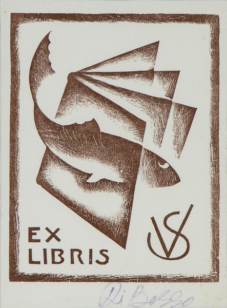 Renato Di Bosso : Ex Libris futurista di Vanni Scheiwiller  - Asta Stampe antiche e moderne, disegni e carte geografiche - Associazione Nazionale - Case d'Asta italiane