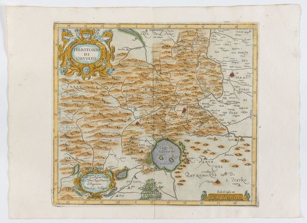 Giovanni Antonio Magini : Territorio di Orvieto  - Asta Stampe antiche e moderne, disegni e carte geografiche - Associazione Nazionale - Case d'Asta italiane