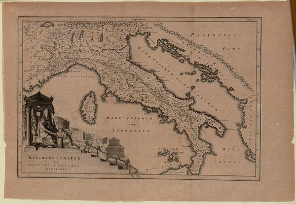 Christoph Cellarius : REGIONES ITALIAE ex Augusti Caesaris divisione - ITALIA ANTIQUA - LATII UTRIUSQUE DELINEATIO - ITALIA MEDIA SIVE PROPRIA - GALLIA CISALPINA - SICILIA ANTIQUA - GRAECIA MAGNA SIVE PARS ULTIMA L'ITALIAE  - Asta Stampe antiche e moderne, disegni e carte geografiche - Associazione Nazionale - Case d'Asta italiane