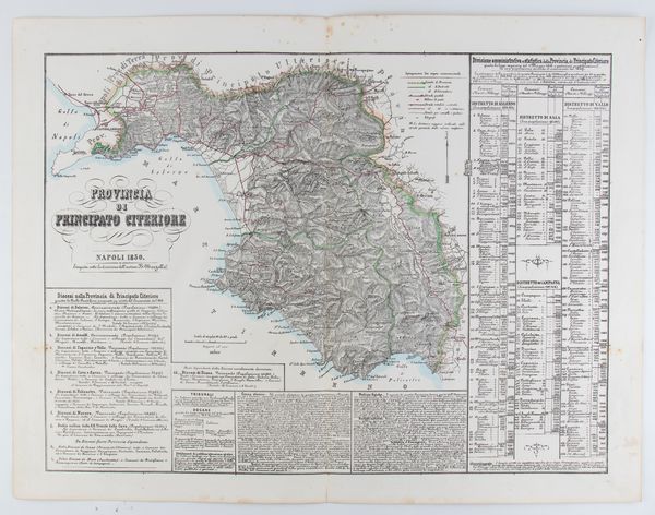 Benedetto Marzolla : Descrizione del Regno delle Due Sicilia per Provincie  - Asta Stampe antiche e moderne, disegni e carte geografiche - Associazione Nazionale - Case d'Asta italiane