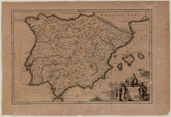 Christoph Cellarius : Hispania Antiqua  - Asta Stampe antiche e moderne, disegni e carte geografiche - Associazione Nazionale - Case d'Asta italiane