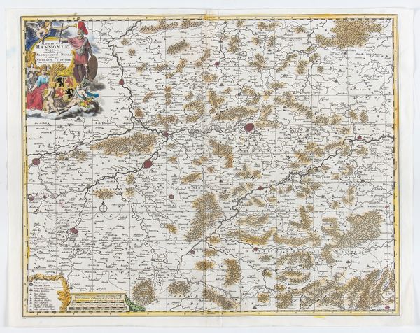 Nicolaes Visscher : Comitatus Hannoniae tabula emendata per Alexandrum Penez  - Asta Stampe antiche e moderne, disegni e carte geografiche - Associazione Nazionale - Case d'Asta italiane