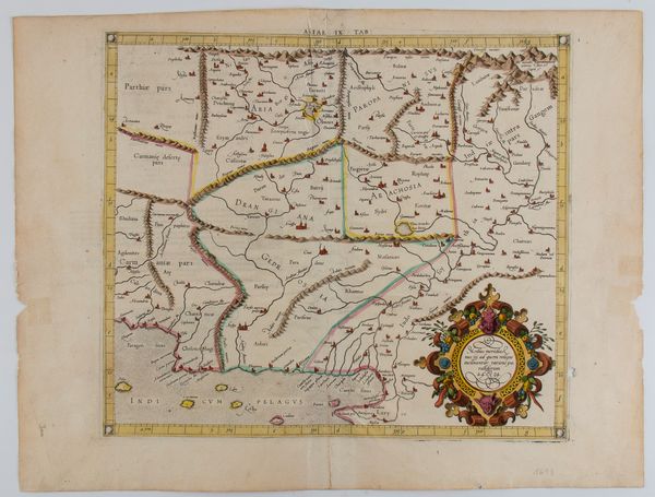 Gerardus Mercator : ASIAE IX TAB  - Asta Stampe antiche e moderne, disegni e carte geografiche - Associazione Nazionale - Case d'Asta italiane