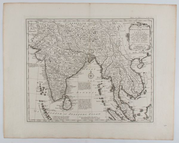 Nieuwe en Naukeurige Kaart van Het Ryk des Grooten Mogols en der Indien  - Asta Stampe antiche e moderne, disegni e carte geografiche - Associazione Nazionale - Case d'Asta italiane