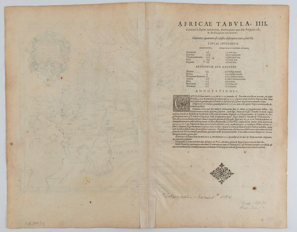 Gerardus Mercator : Africa Tab.I e Tab. III  - Asta Stampe antiche e moderne, disegni e carte geografiche - Associazione Nazionale - Case d'Asta italiane