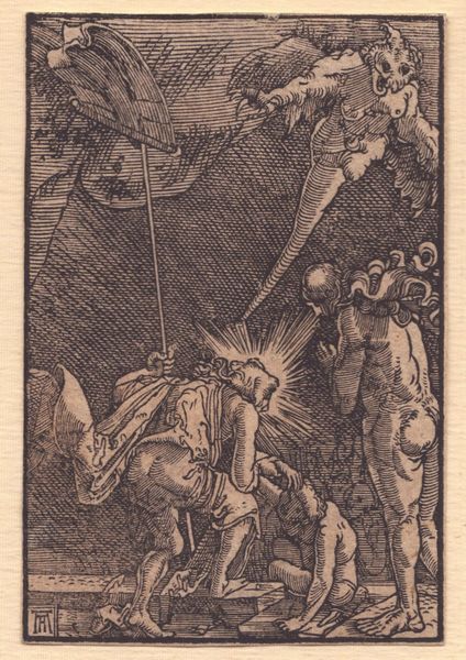 Albrecht Altdorfer : Cristo scende nel limbo  - Asta Stampe antiche e moderne, disegni e carte geografiche - Associazione Nazionale - Case d'Asta italiane