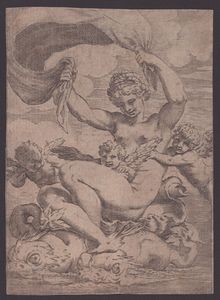 AGOSTINO CARRACCI - Venere o Galatea