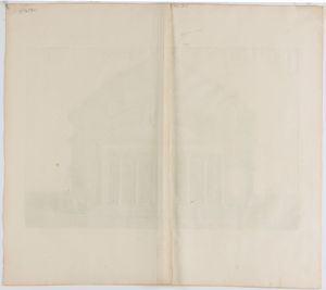 Pierre Mortier, : Pantheon nunc vulgo la Rotunda - Facies Panthei interna  - Asta Stampe antiche e moderne, disegni e carte geografiche - Associazione Nazionale - Case d'Asta italiane