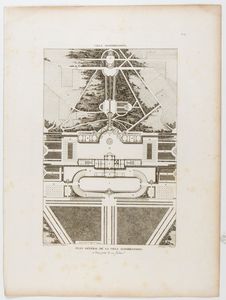 Jacques-Charles Bonnard : Villa Aldobrandini  - Asta Stampe antiche e moderne, disegni e carte geografiche - Associazione Nazionale - Case d'Asta italiane