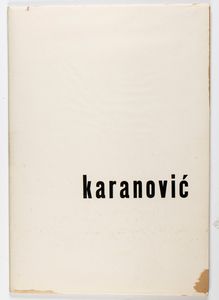 Boško Karanovic : Podela - Obala I - Obala II - Bulevar - Topcider - Makis - Psenica - Odmor  - Asta Stampe antiche e moderne, disegni e carte geografiche - Associazione Nazionale - Case d'Asta italiane