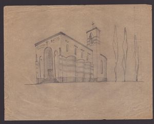 MARCELLO PIACENTINI
(Roma, 1881 - 1960) : Fondo di 17 studi architettonici  - Asta Stampe antiche e moderne, disegni e carte geografiche - Associazione Nazionale - Case d'Asta italiane