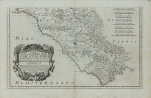 Ruggero Giuseppe Boscovich - Nuova carta geografica dello Stato Ecclesiastico