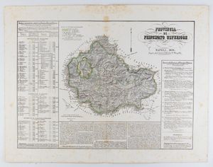 Benedetto Marzolla : Descrizione del Regno delle Due Sicilia per Provincie  - Asta Stampe antiche e moderne, disegni e carte geografiche - Associazione Nazionale - Case d'Asta italiane