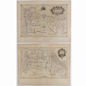 Gerardus Mercator : Africa Tab.I e Tab. III  - Asta Stampe antiche e moderne, disegni e carte geografiche - Associazione Nazionale - Case d'Asta italiane