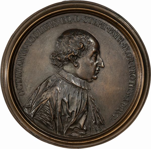 Lorenzo Maria Weber : Medaglia commemorativa di Ottaviano Ugolini  - Asta Numismatica - Associazione Nazionale - Case d'Asta italiane