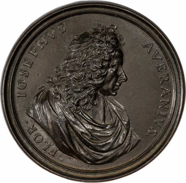 Massimiliano Soldani Benzi : Medaglia commemorativa di Giuseppe Averani  - Asta Numismatica - Associazione Nazionale - Case d'Asta italiane