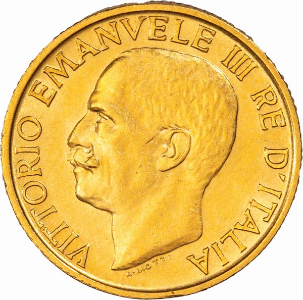 Regno d'Italia, Vittorio Emanuele III, 20 lire, 1923, Roma,1 anniversario marcia su Roma  - Asta Numismatica - Associazione Nazionale - Case d'Asta italiane