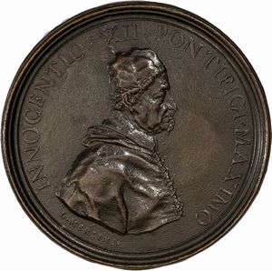 Lorenzo Merlini - Medaglia commemorativa di Innocenzo XII