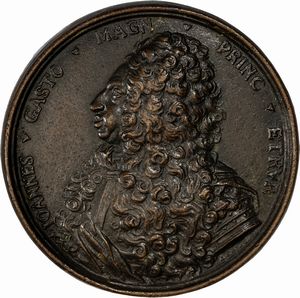 Antonio Motauti - Medaglia commemorativa di Gian Gastone de' Medici