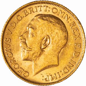 Gran Bretagna, GEORGE V, (1910-1936) - Sovereign