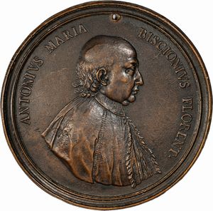 Lorenzo Maria Weber - Medaglia commemorativa di Antonio Maria Biscioni