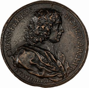 Massimiliano Soldani Benzi - Medaglia commemorativa di Ciro Ferri