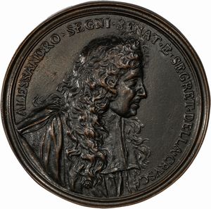 Massimiliano Soldani Benzi - Medaglia commemorativa di Alessandro Segni